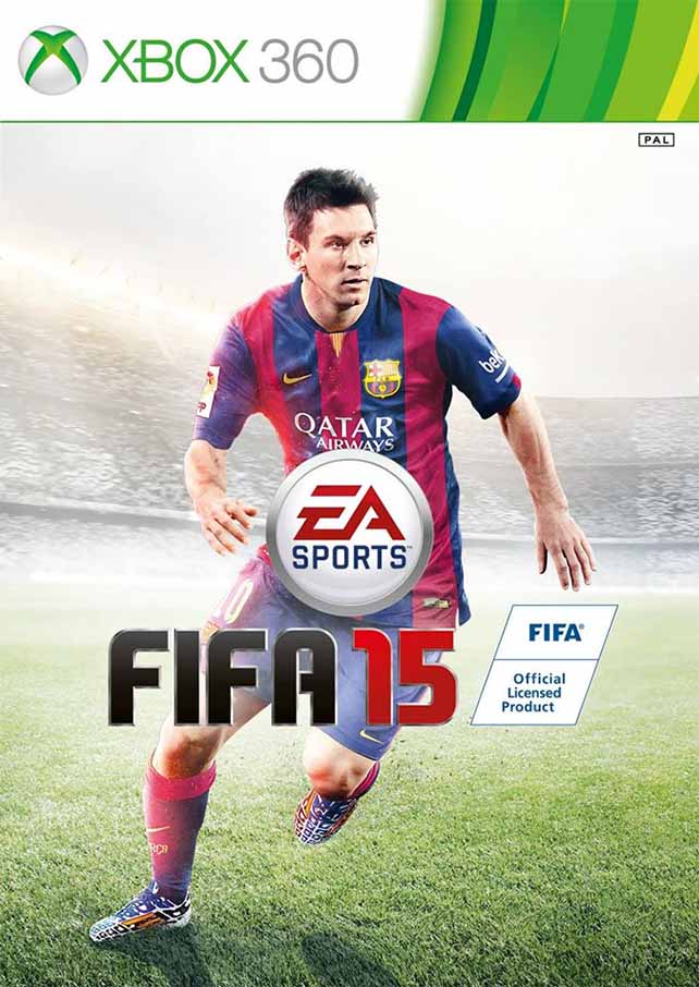 The Official Global FIFA 15 Cover