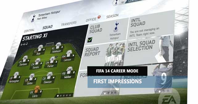 FIFA 14 Career Mode