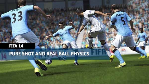 FIFA 14 Pure Shot and Real Ball Physics