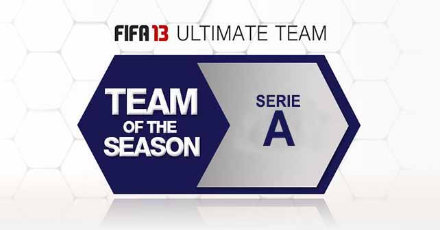 FUT 13 TOTS - The Best Serie A Players of the Season