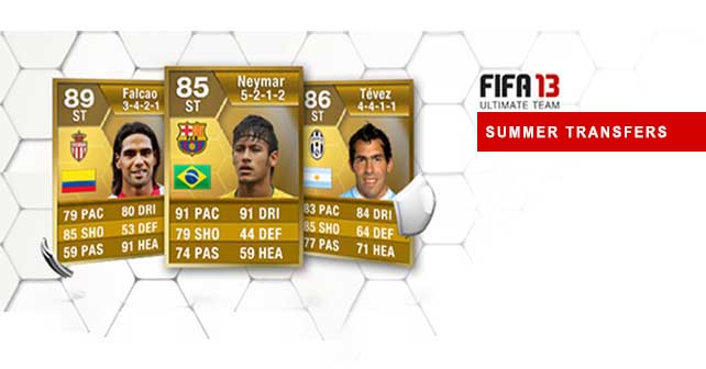 FIFA 13 Ultimate Team Summer Transfers: Find the Player You Need