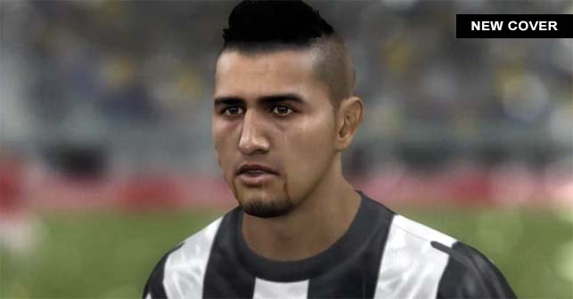 FIFA 14 Cover for Chile with Juventus Player Arturo Vidal