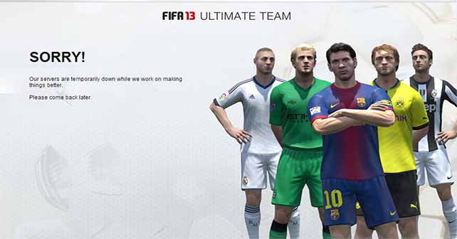FUT 13 and EASFC Maintenances Until FIFA 14 Release