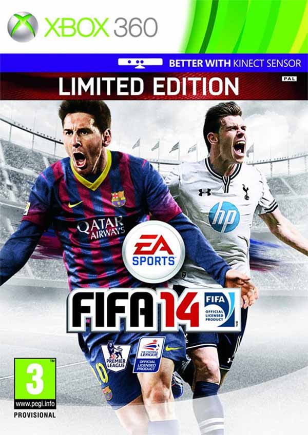 Revealed the FIFA 14 Cover for UK with Gareth Bale