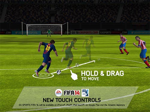 New FIFA 14 Screenshots to iPhone, iPad, iPod and Android