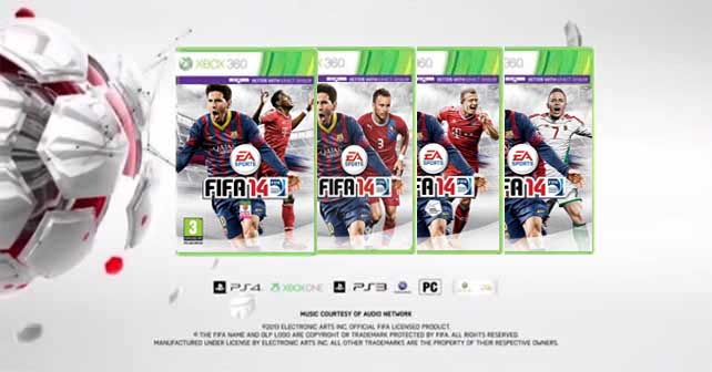 FIFA 14 Covers for Austria, Switzerland, Hungary and Czech Republic