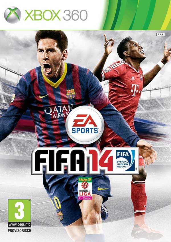 FIFA 14 Covers for Austria Featuring David Alaba