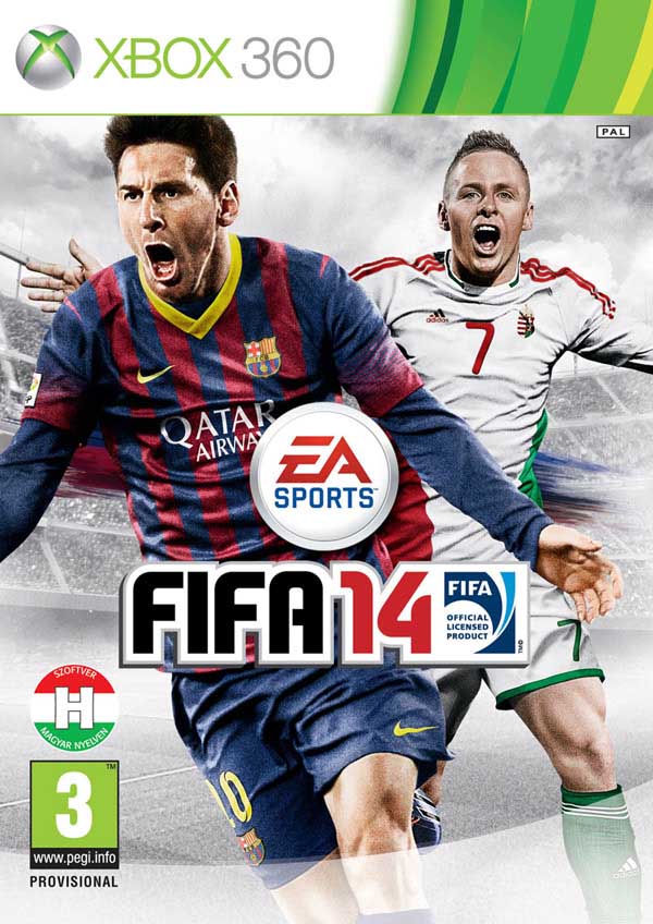 FIFA 14 Cover for Switzerland Featuring Xherdan Shaqiri