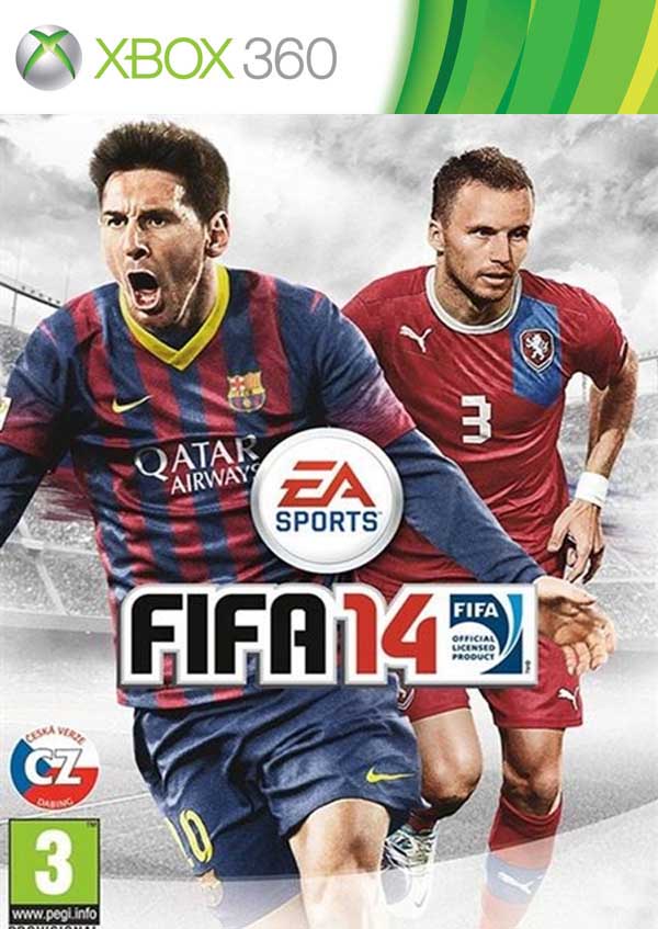 FIFA 14 Cover for Czech Republic Featuring Michal Kadlec