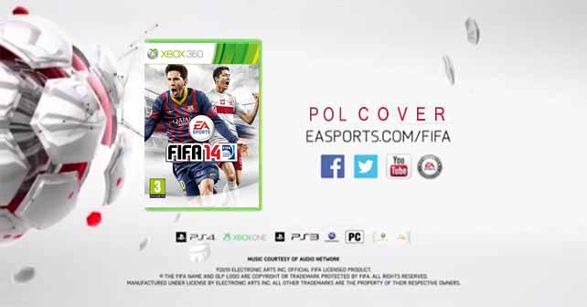 FIFA 14 Cover for Poland Featuring Robert Lewandowski