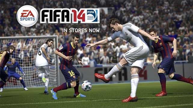 FIFA 14 is Number One in UK charts this Christmas