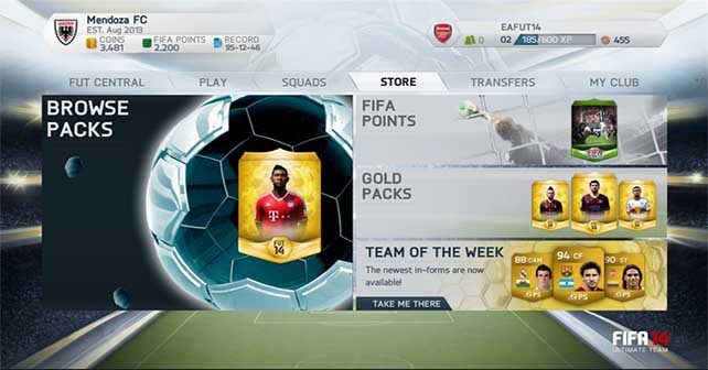 FIFA 14 Ultimate Team web app opens Sept. 15 - Polygon