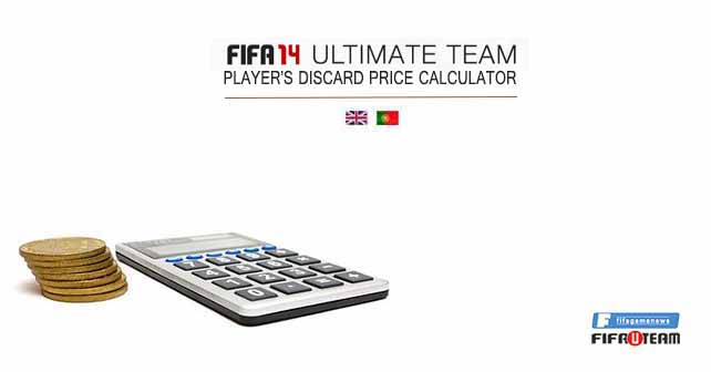 FIFA 14 Ultimate Team Player's Discard Price Calculator