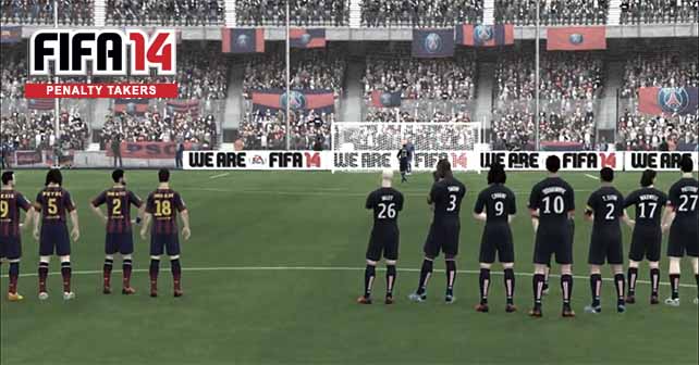 Best FIFA 14 Penalty Takers - Complete List