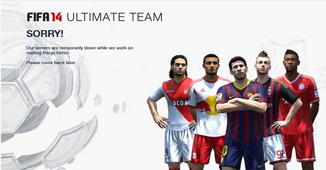 FIFA 14 Ultimate Team Maintenance