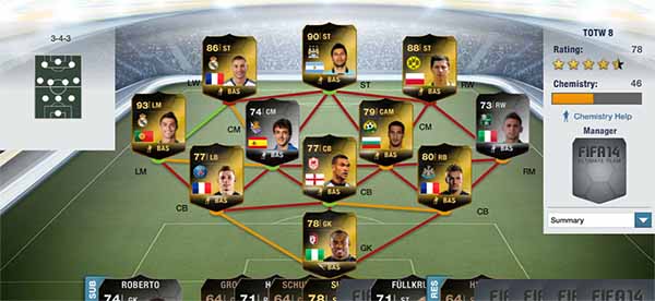 FIFA 14 Ultimate Team - TOTW 8