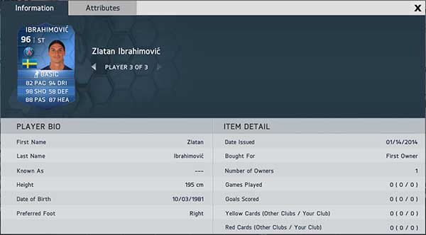 FUT 14 TOTY Forwards Available in Packs Now