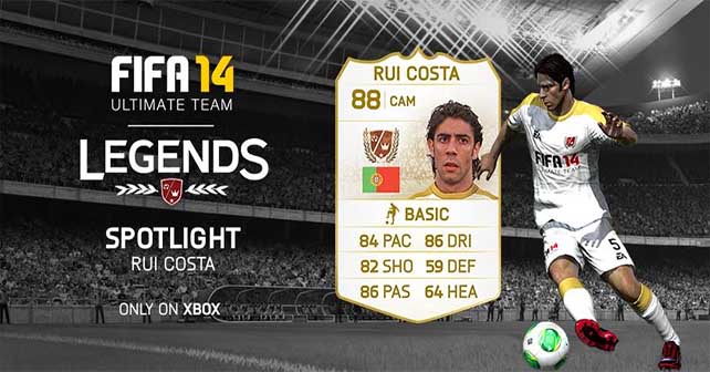 Fut 14 Legends Spotlight Rui Costa Is The New Legend Of The Week