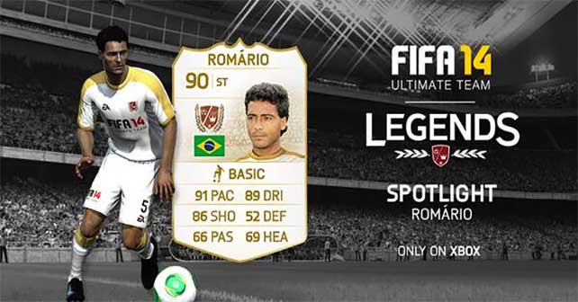 FUT 14 Legends Spotlight - Romário is the New Legend of the Week