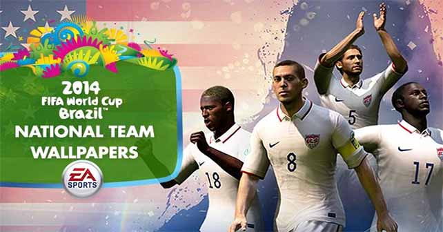 Official EA Sports 2014 FIFA World Cup National Teams Wallpapers
