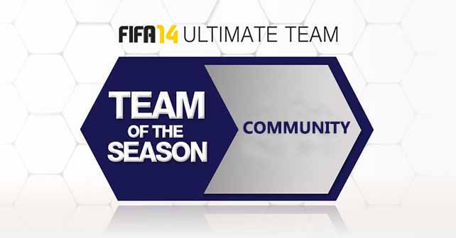 FUT 14 Community TOTS – Gold, Silver and Bronze Squads