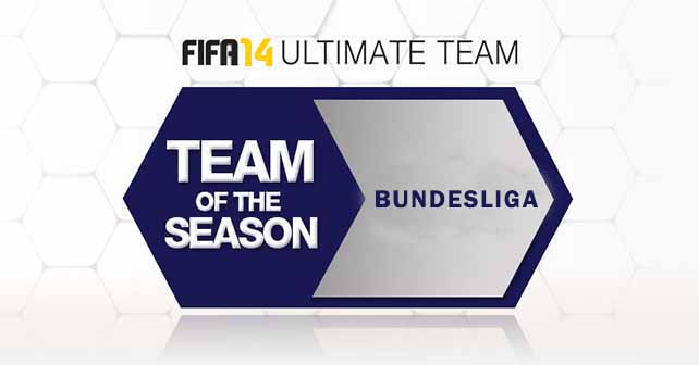 FUT 14 Bundesliga TOTS – The Best Players Playing in Germany