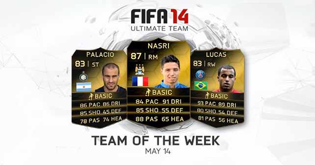 FIFA 14 Ultimate Team - TOTW 35