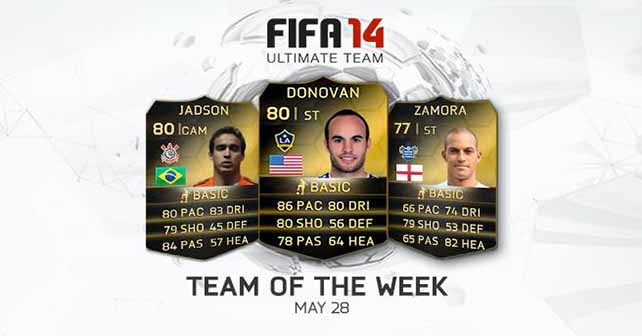 FIFA 14 Ultimate Team - TOTW 37