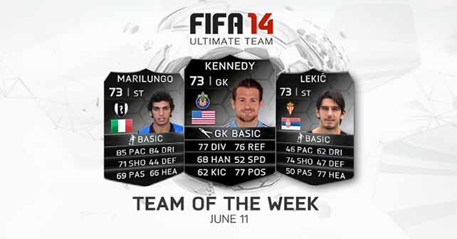 FIFA 14 Ultimate Team - TOTW 39