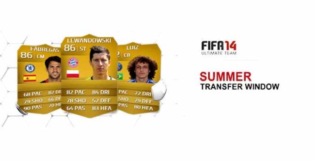 FIFA 14 Ultimate Team Summer Upgrades