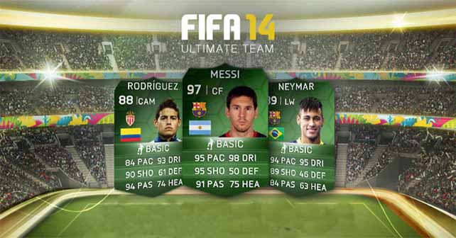 neymar fifa 14 card