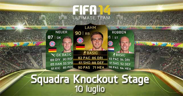 FIFA 14 Ultimate Team - Team of the Knock Out Stage