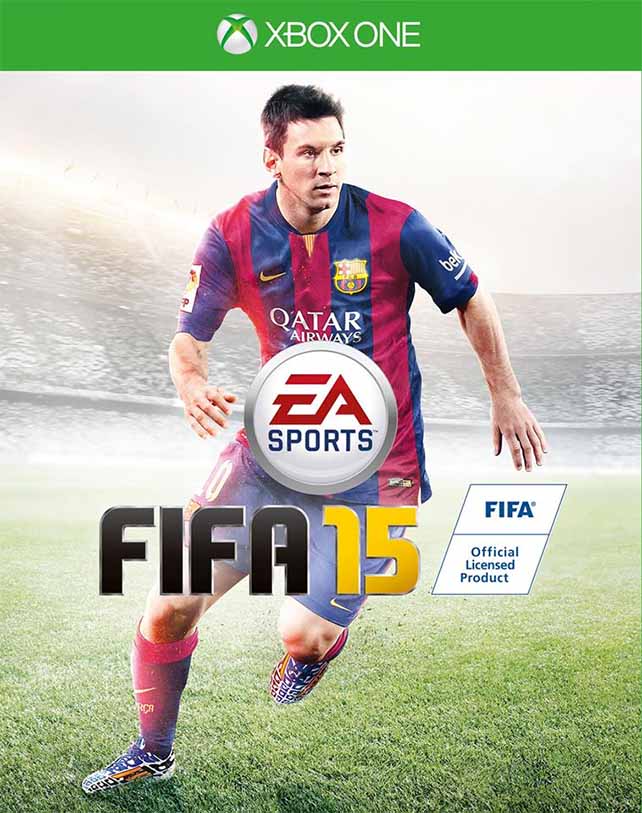 Capa de FIFA 15 - Versão Internacional