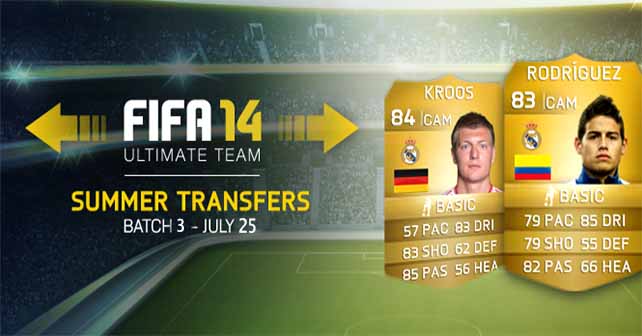 FIFA 14 Ultimate Team Summer Upgrades: Third Batch