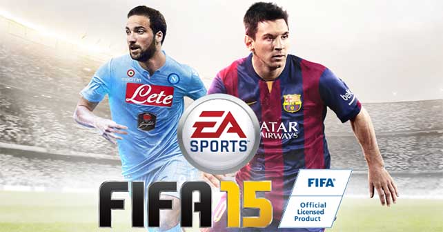 Higuain Join Messi on the FIFA 15 cover for Italy