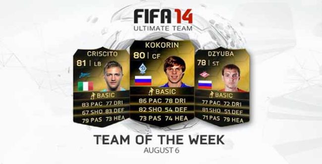 FIFA 14 Ultimate Team - TOTW 44