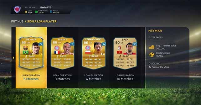 FIFA 15 Ultimate Team New Features