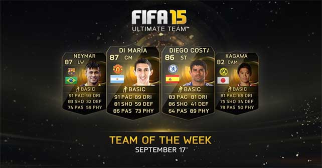 FIFA 15 Ultimate Team - TOTW 1