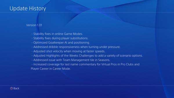 First title update for FIFA 15 is out