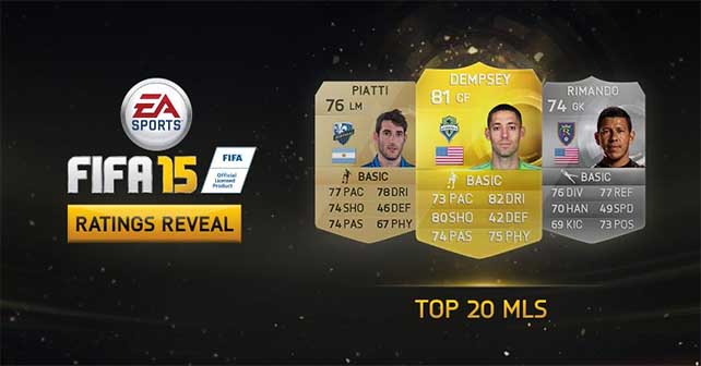Best MLS FIFA 15 Players