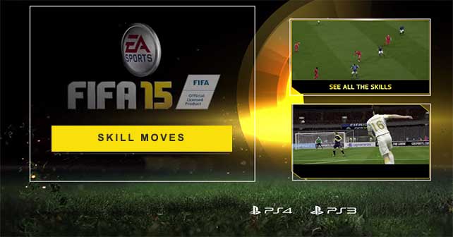 All the FIFA 15 Skill Moves for Playstation