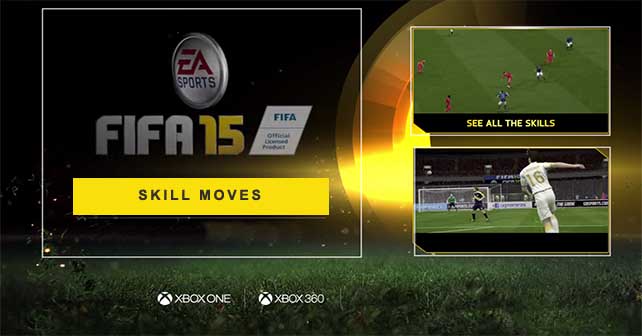 All the FIFA 15 Skill Moves for XBox