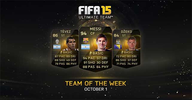 FIFA 15 Ultimate Team - TOTW 3