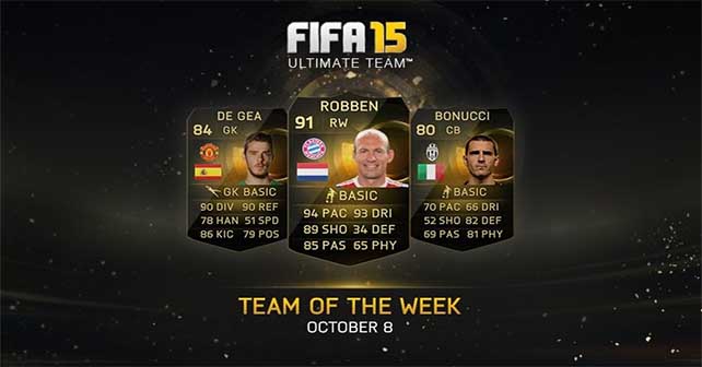 FIFA 15 Ultimate Team - TOTW 4