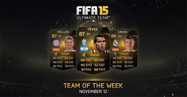 FIFA 15 Ultimate Team - TOTW 9