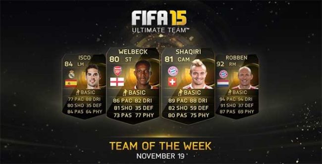 FIFA 15 Ultimate Team - TOTW 10