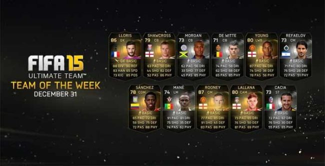 FIFA 15 Ultimate Team - TOTW 16