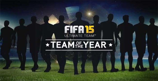 Team of The Year for FIFA 15 Ultimate Team is out