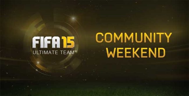 FUT 15 Community Weekend