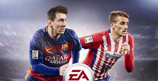 Antoine Griezmann joins Messi on the French FIFA 16 cover